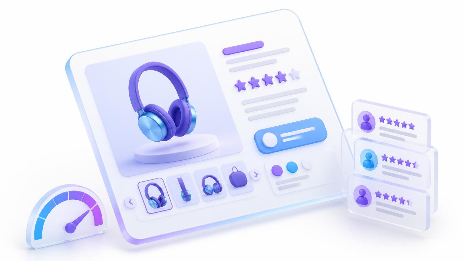Optimised Shopify product detail page