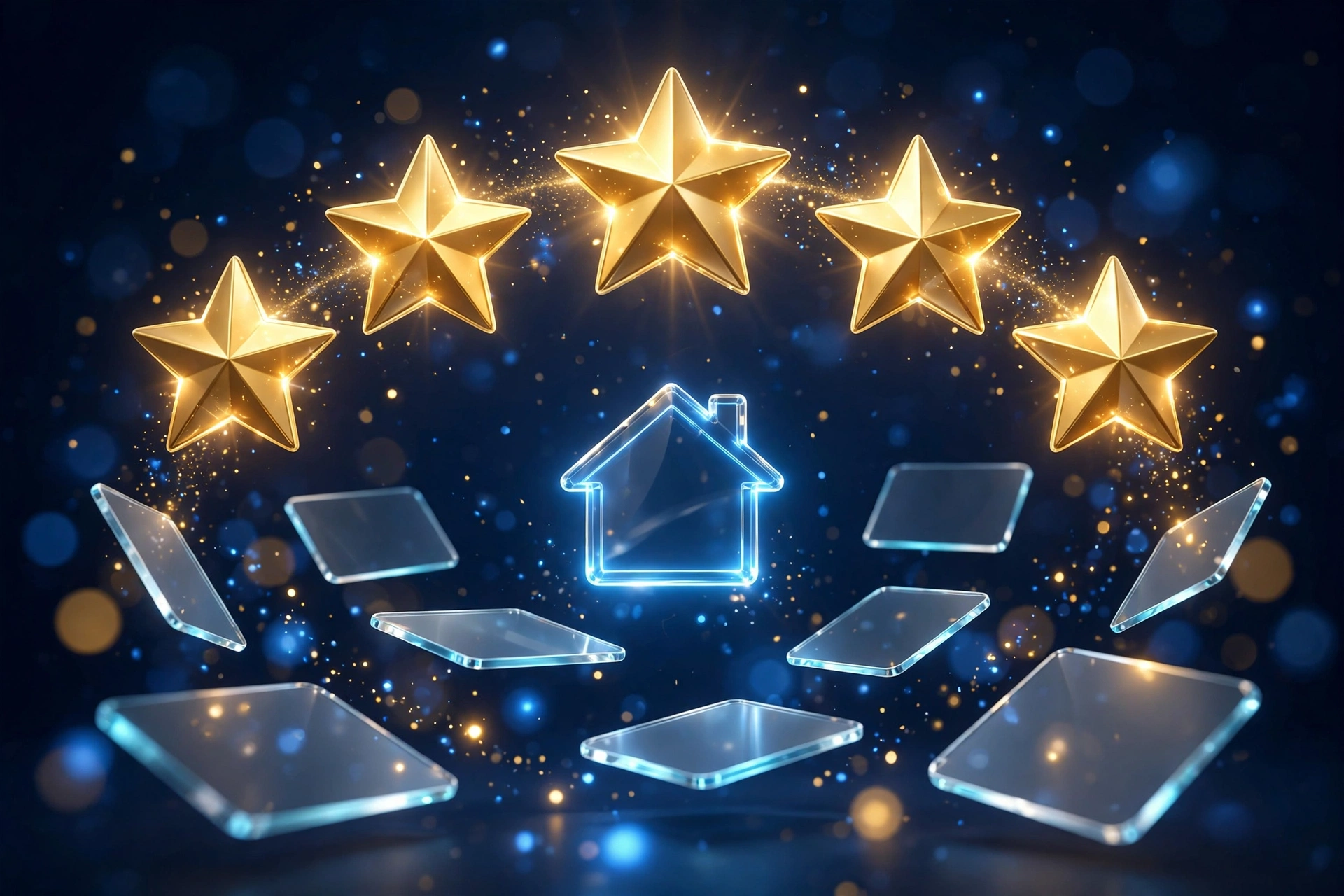 Five-star Google reviews for mortgage broker local SEO